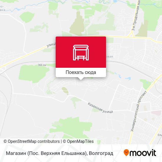 Карта Магазин (Пос. Верхняя Ельшанка)