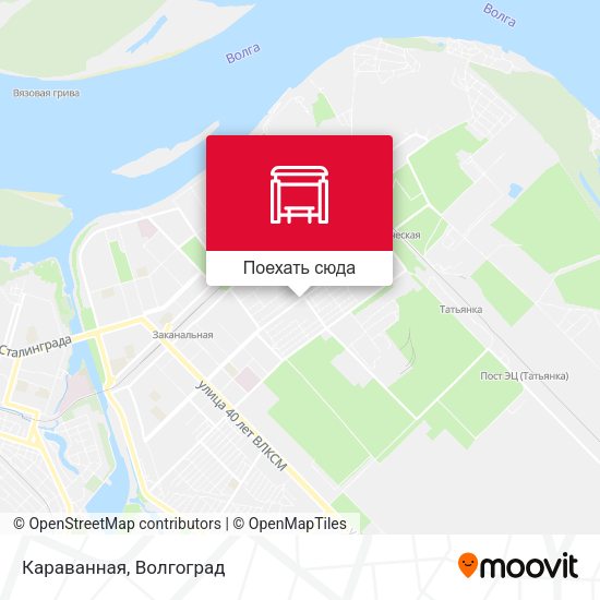 Карта Караванная