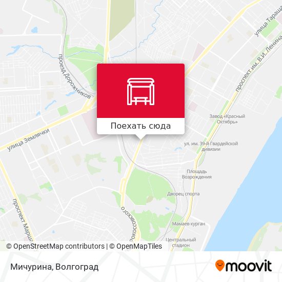 Карта Мичурина
