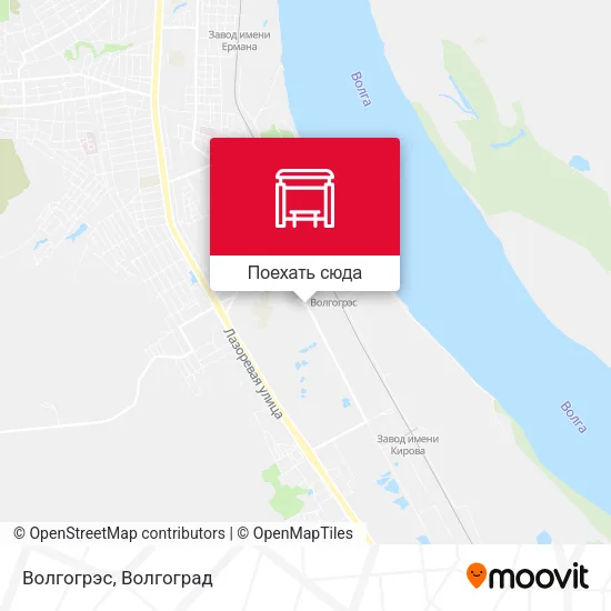 Карта Волгогрэс