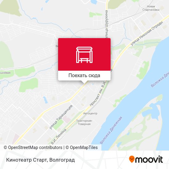 Карта Кинотеатр Старт