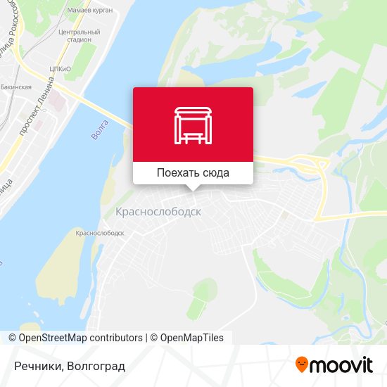 Карта Речники