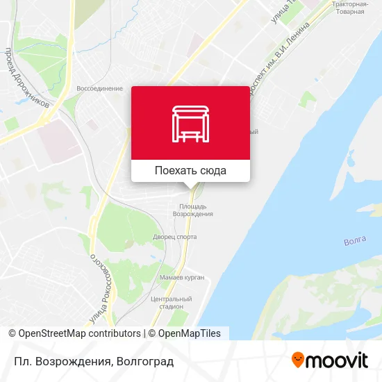 Карта Пл. Возрождения