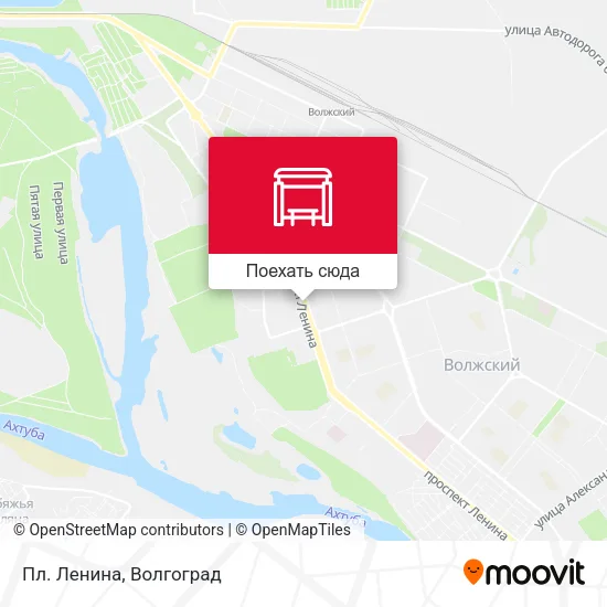 Карта Пл. Ленина
