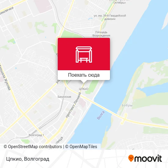 Карта Цпкио