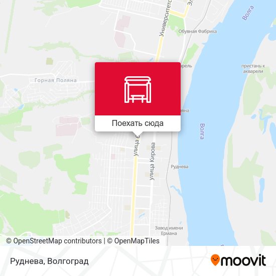 Карта Руднева