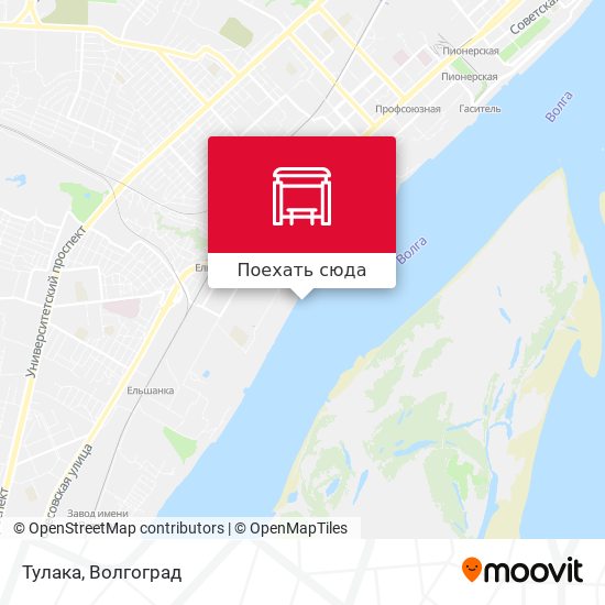 Карта Тулака
