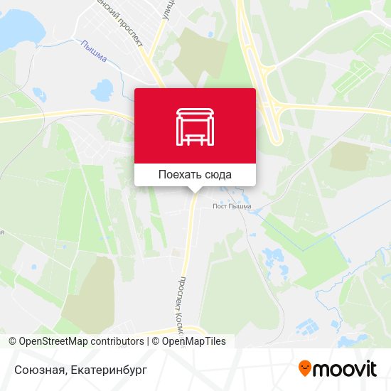 Карта Союзная