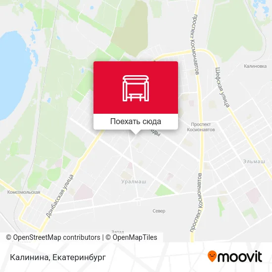 Карта Калинина