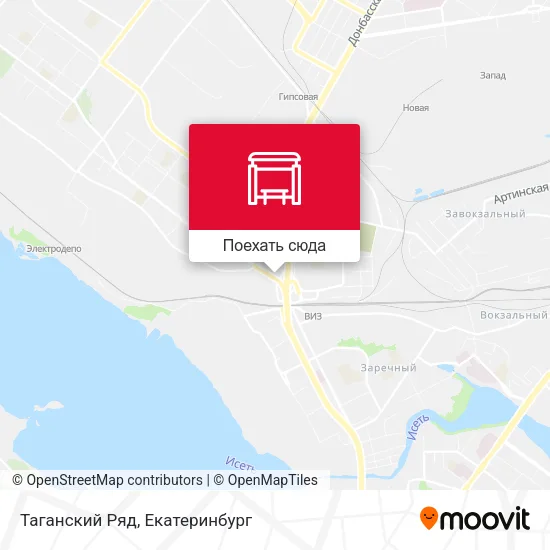 Карта Таганский Ряд