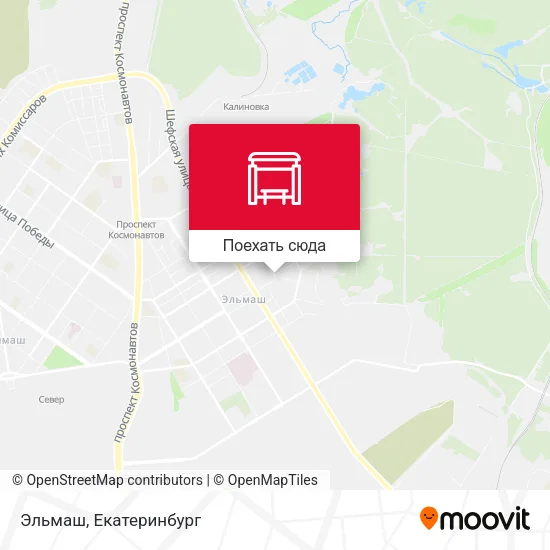 Карта Эльмаш