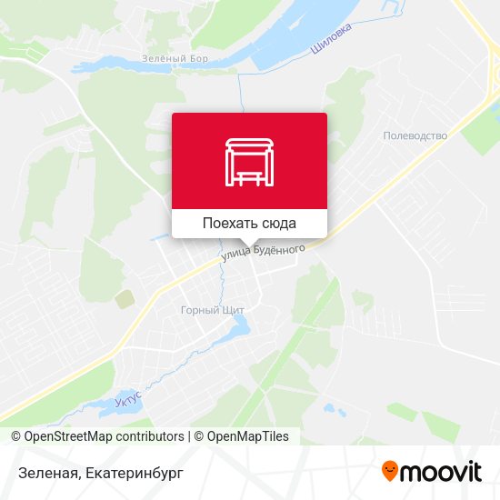 Карта Зеленая