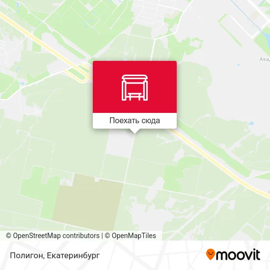 Карта Полигон