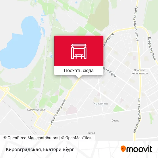 Карта Кировградская