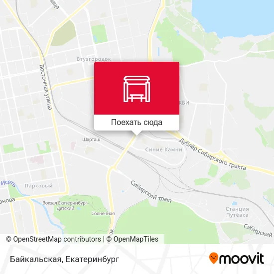 Карта Байкальская