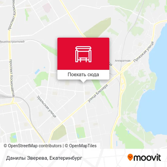 Карта Данилы Зверева