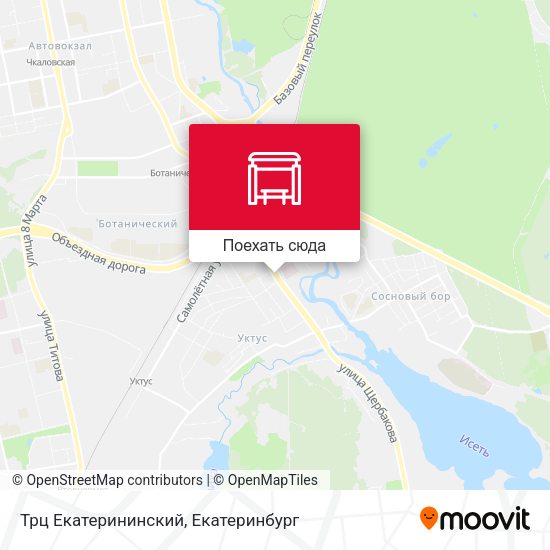 Карта Трц Екатерининский