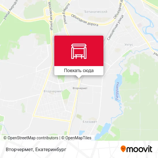 Карта Вторчермет