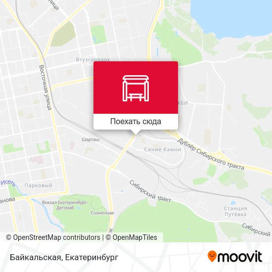 Карта Байкальская
