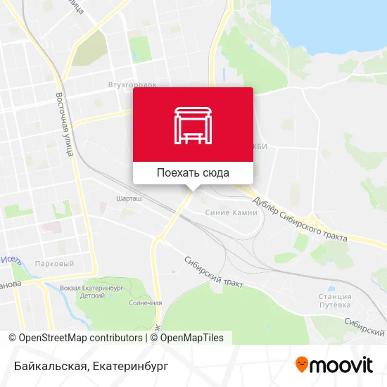 Карта Байкальская