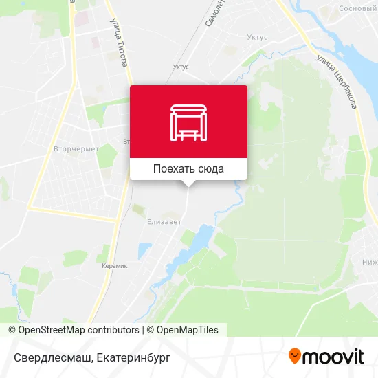 Карта Свердлесмаш