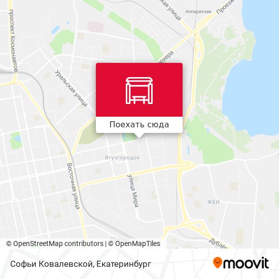Карта Софьи Ковалевской