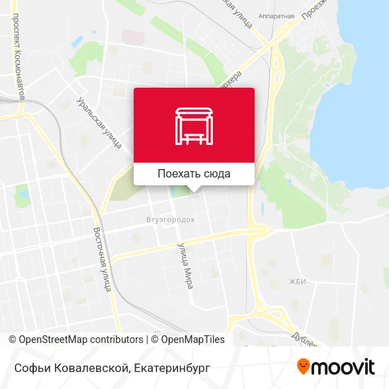 Карта Софьи Ковалевской