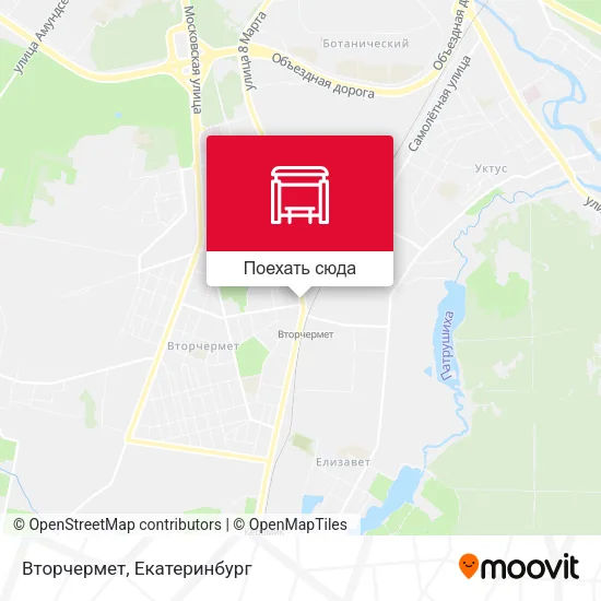 Карта Вторчермет