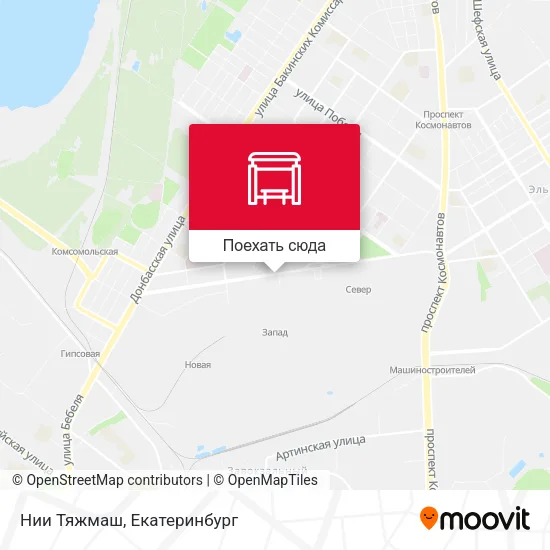 Карта Нии Тяжмаш