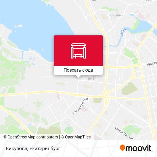 Карта Викулова