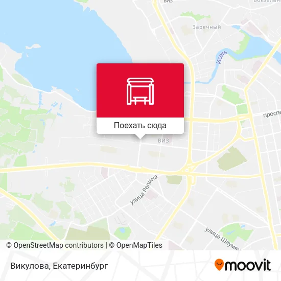 Карта Викулова