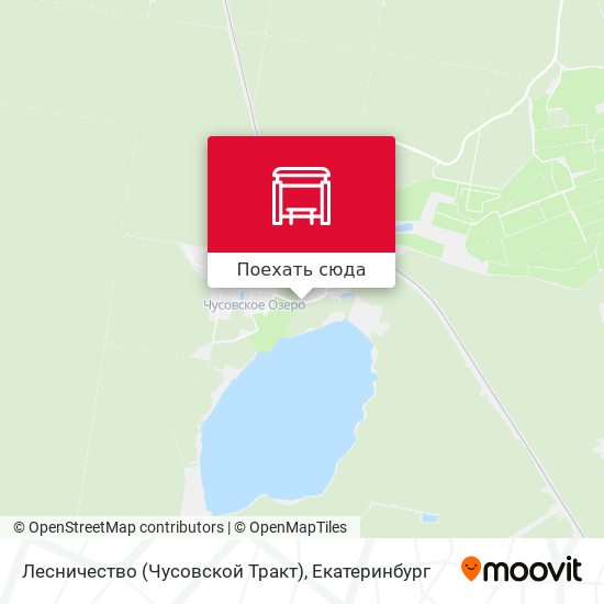 Карта Лесничество (Чусовской Тракт)