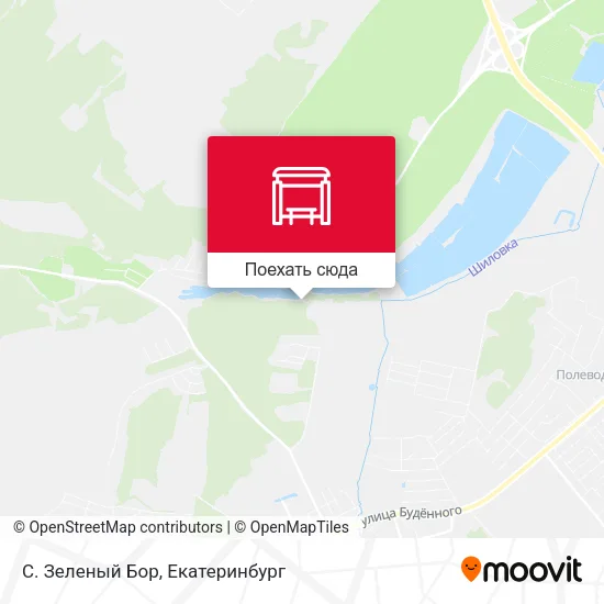 Карта С. Зеленый Бор