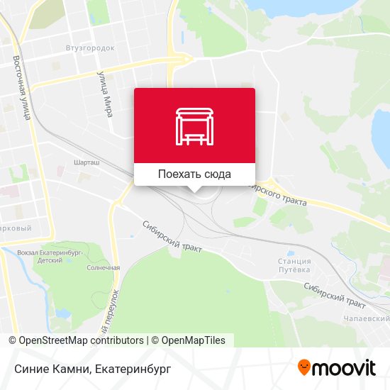 Карта Синие Камни