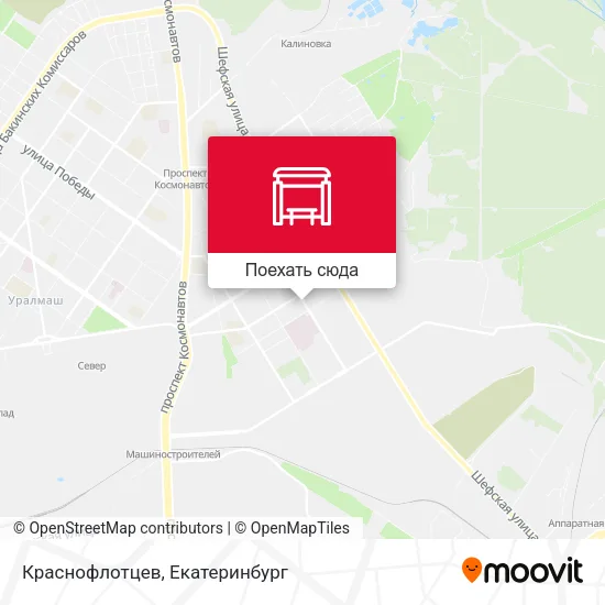 Карта Краснофлотцев