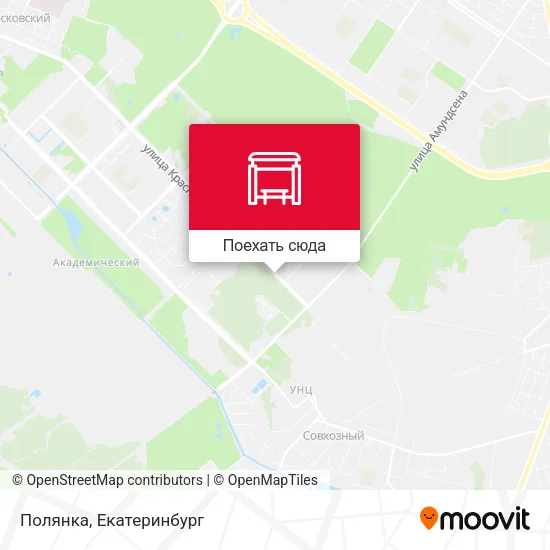 Карта Полянка