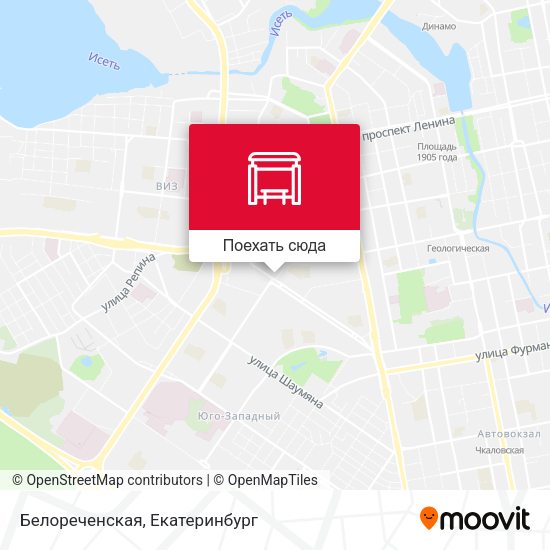Карта Белореченская