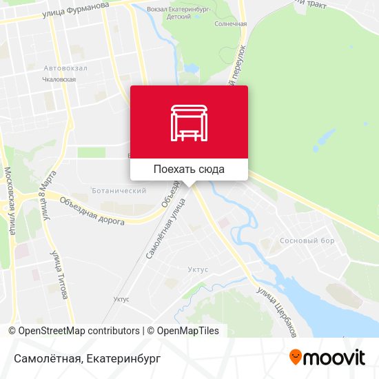 Карта Самолётная