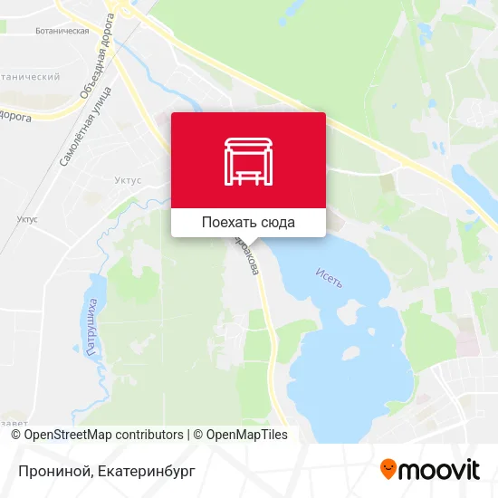 Карта Прониной