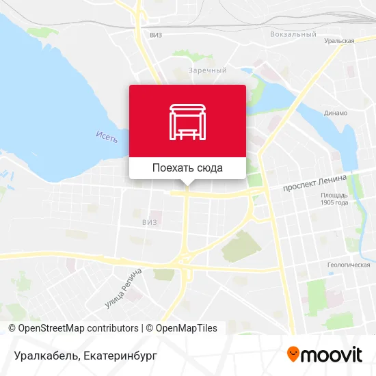 Карта Уралкабель