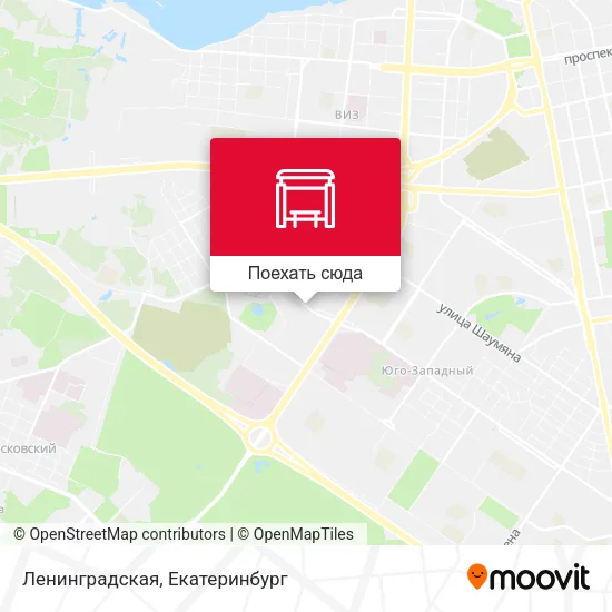 Карта Ленинградская