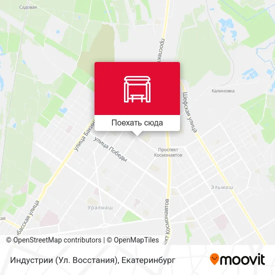 Карта Индустрии (Ул. Восстания)