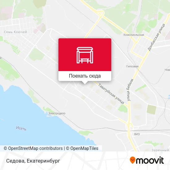 Карта Седова