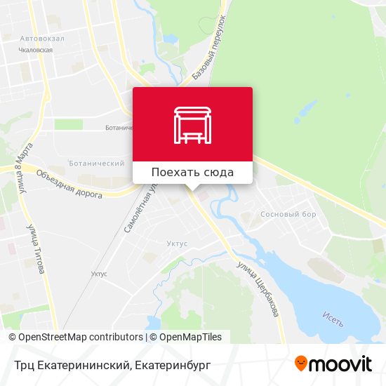 Карта Трц Екатерининский