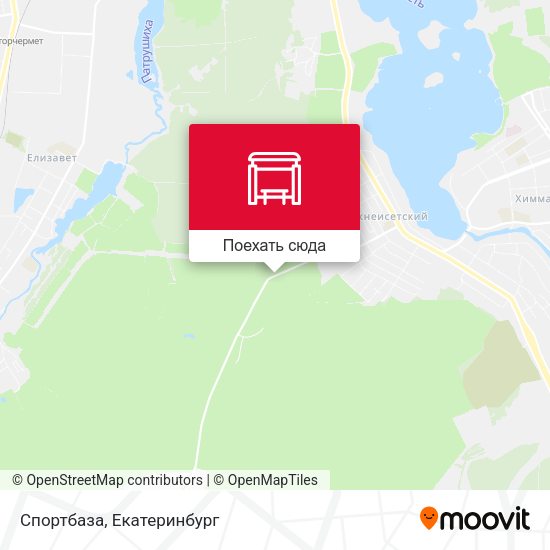 Карта Спортбаза