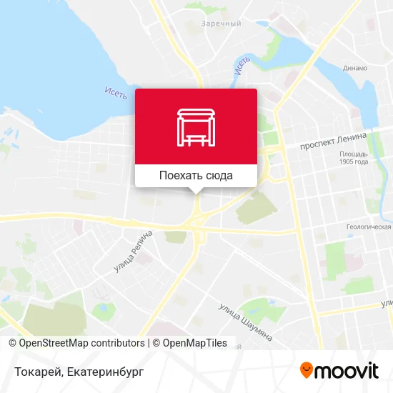 Карта Токарей