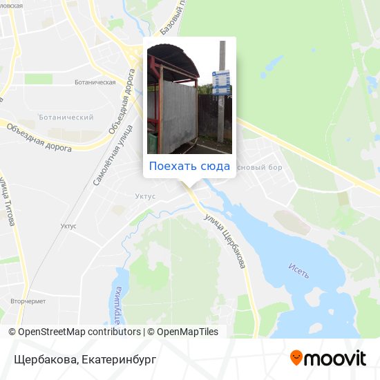 Карта Щербакова