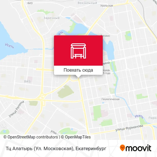 Карта Тц Алатырь (Ул. Московская)