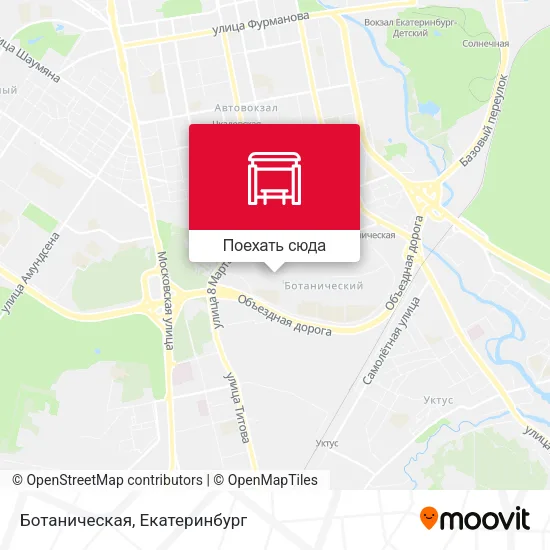 Карта Ботаническая