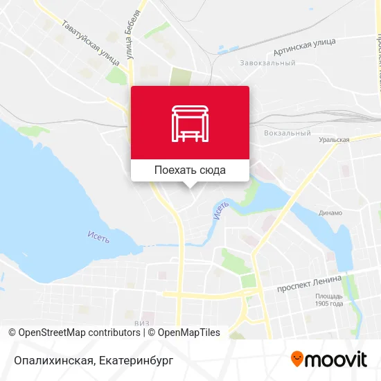 Карта Опалихинская